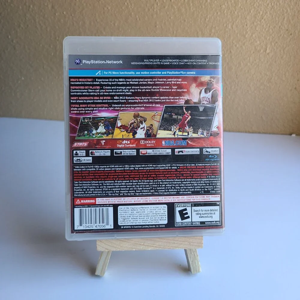 NBA 2K12 PS3 Playstation Video Game Michael Jordan 23